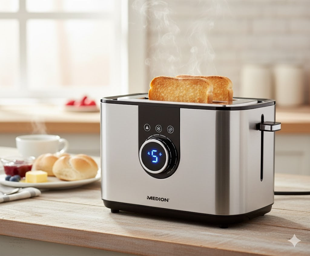 Medion Toaster MD 10216, 7 Bräunungsstufen