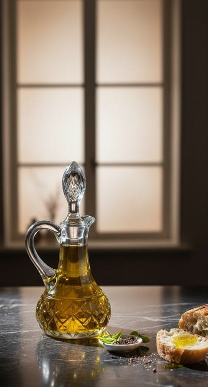 Likörkaraffe 15cm Retro Whisky Karaffe Glas Sammler Deko