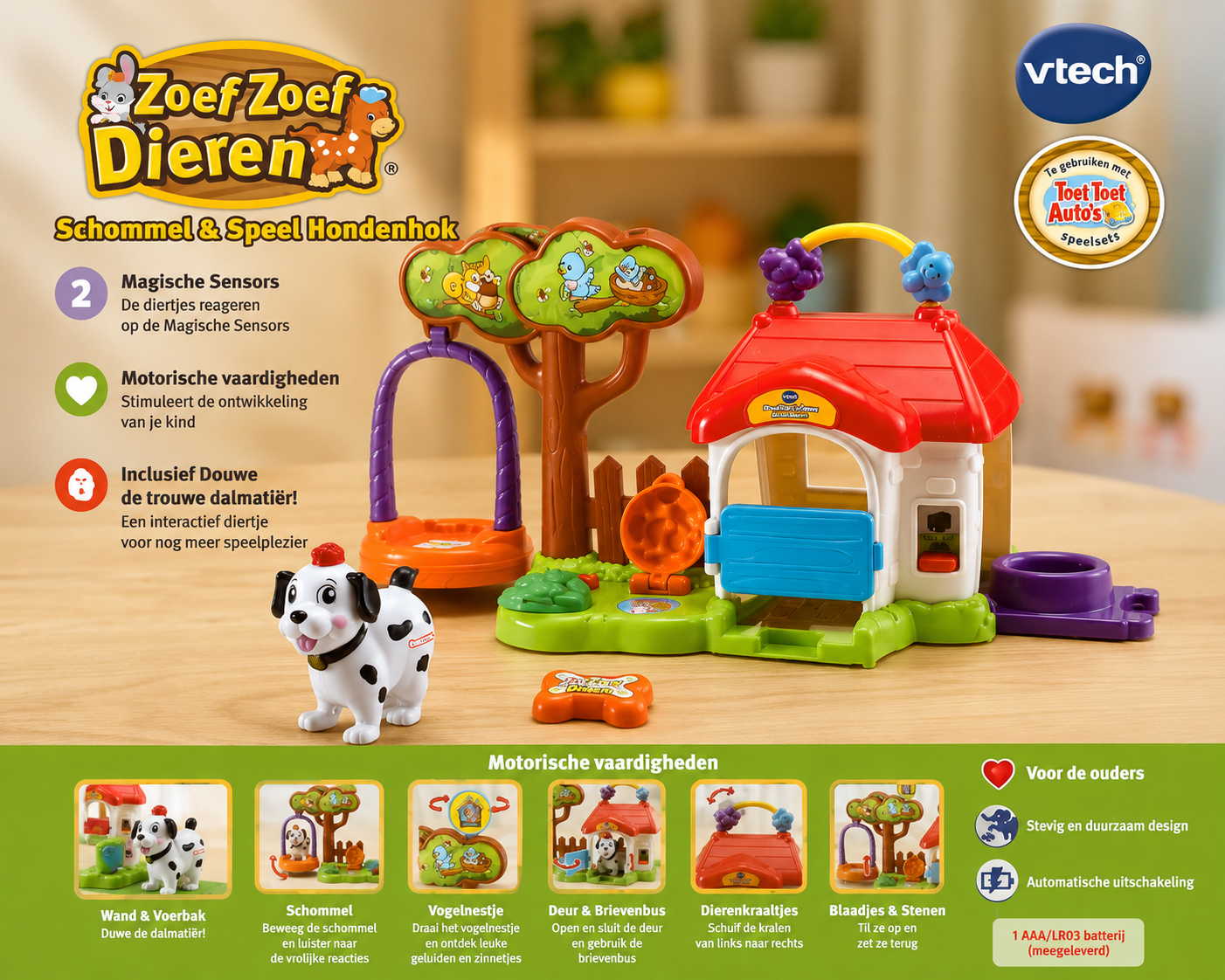 Tut Tut Animo Kleine Überraschungskabine NL Version Spielzeug Kinder