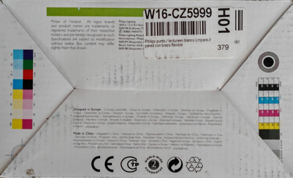 Philips Wall Light Wandleuchte Leselampe Weiß GU10 10W Flexarm 630003116 HA35