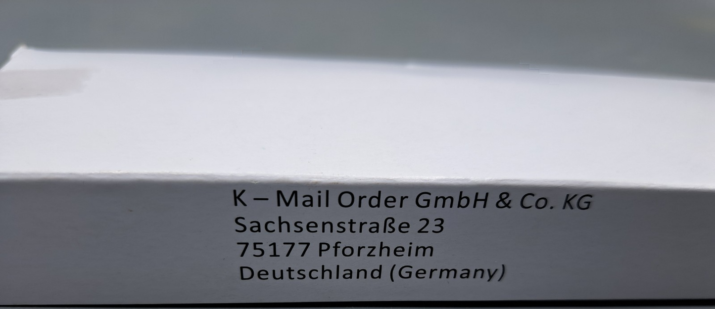 K-Mail Order Armbanduhr Blau Elegant Modern Unisex Uhr Damen Herren