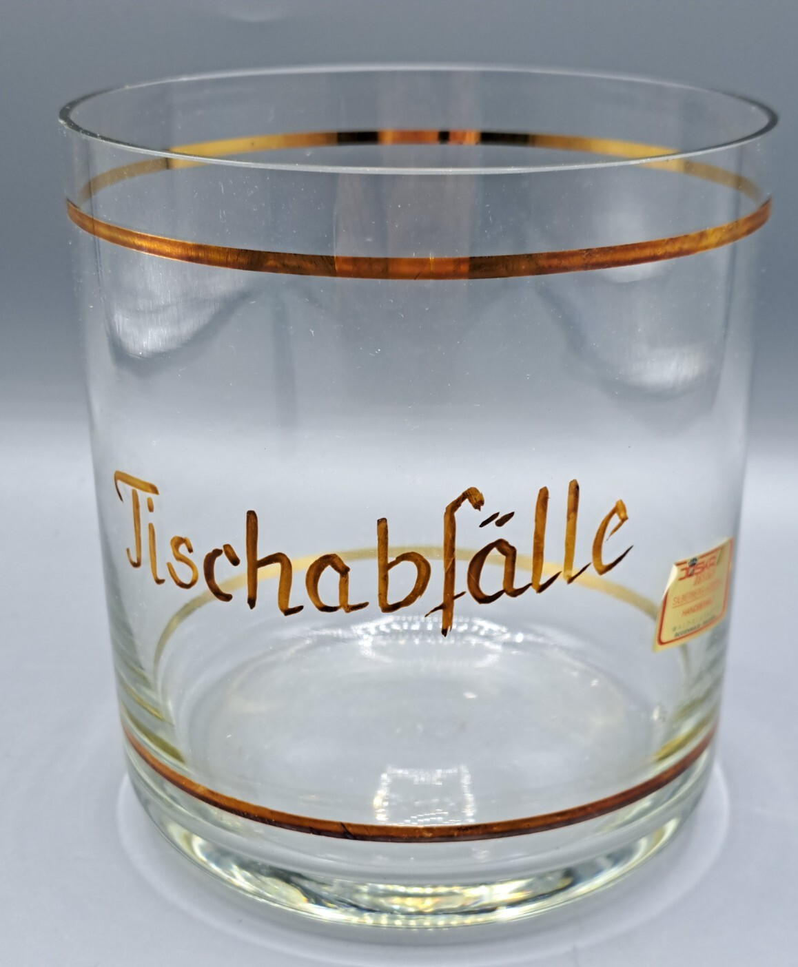 Joska Silberberg-Kristall Tischabfälle Glasbehälter Handbemalt Dekoration