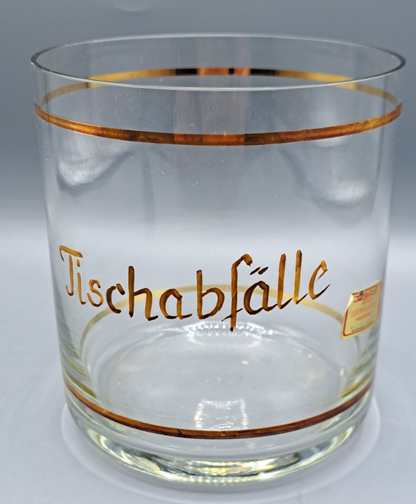 Joska Silberberg-Kristall Tischabfälle Glasbehälter Handbemalt Dekoration