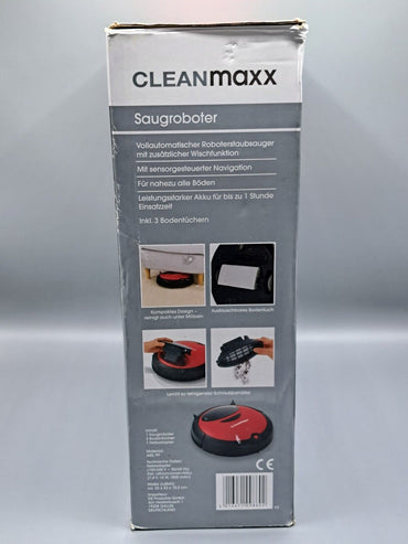 CLEANmaxx Saugroboter Wischfunktion Staubsauger Roboter Sauger Wischroboter 2in1