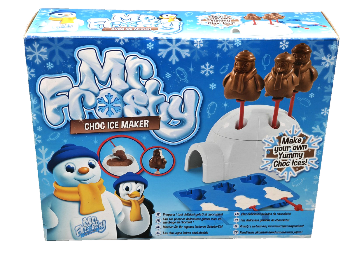 Mr Frosty Choc Ice Maker Schoko Eis Set Kinder Eismacher MRB00111 ab 5 Jahre D6