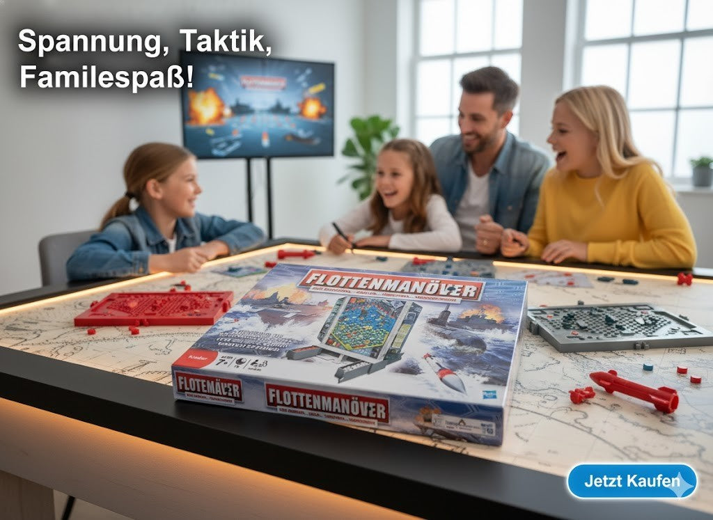 Flottenmanöver - Das Original Strategiespiel von MB - Variante 2009 - KOMPLETT