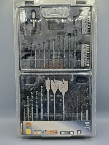 Craftomat Bauhaus 45-tlg. Bohrer Set