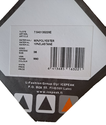 Icepeak Nano Quick Dry, Hose, Größe 36 Damen