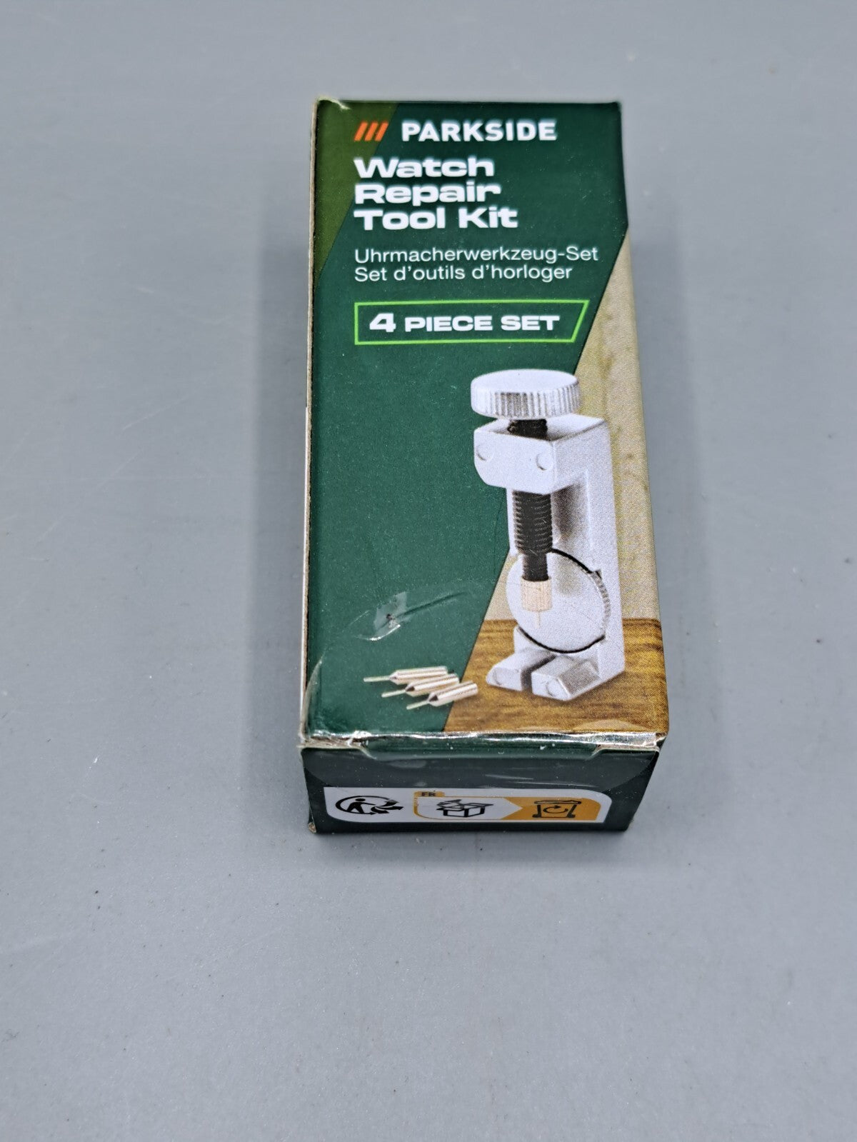 Parkside Watch Repair Tool Kit, 4-Teilig, Uhren Reparier-Set
