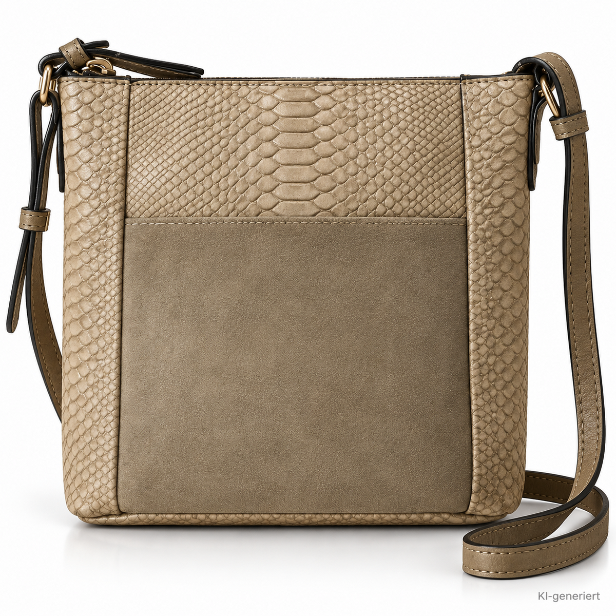 PICARD Lizzy 2329 Damen Umhängetasche Matcha Schultertasche Reptil Optik H3
