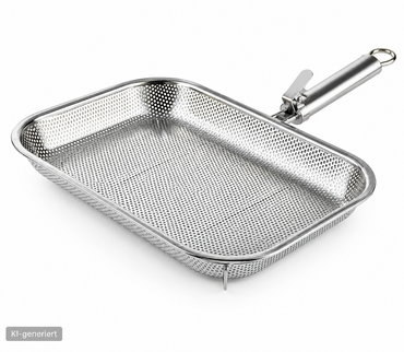 WILKINSON 1888 LTD Grillpfanne Perforiert abnehmbarer Griff Edelstahl HA21
