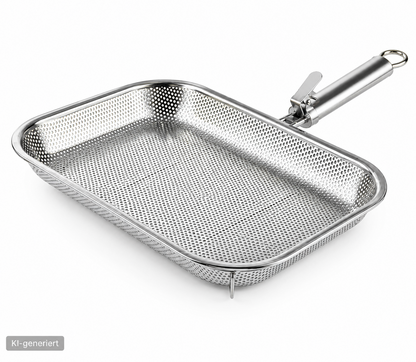 WILKINSON 1888 LTD Grillpfanne Perforiert abnehmbarer Griff Edelstahl HA21