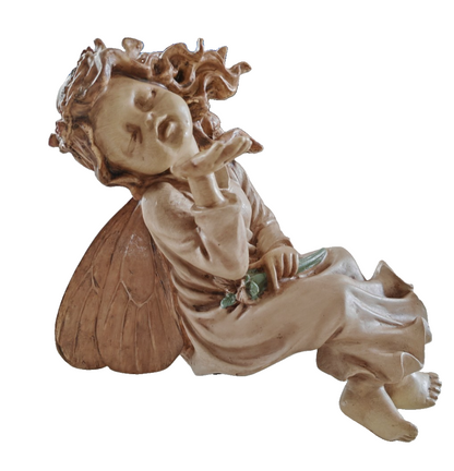 Henri Studio Elfe Fee Figur Vintage 2002 Deko Skulptur Flügel A8