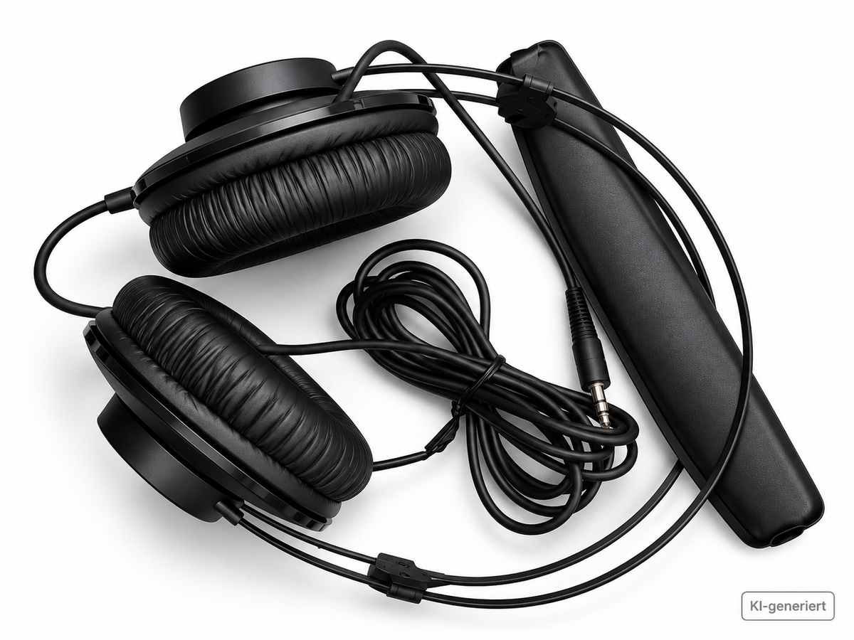 AKG K52 Studio Kopfhörer Over Ear 32 Ohm 40mm Geschlossen 3,5mm Schwarz A8