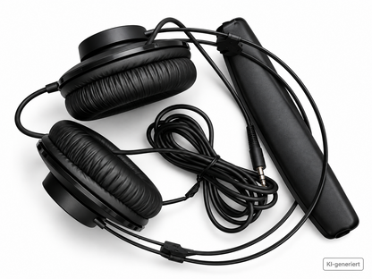 AKG K52 Studio Kopfhörer Over Ear 32 Ohm 40mm Geschlossen 3,5mm Schwarz A8