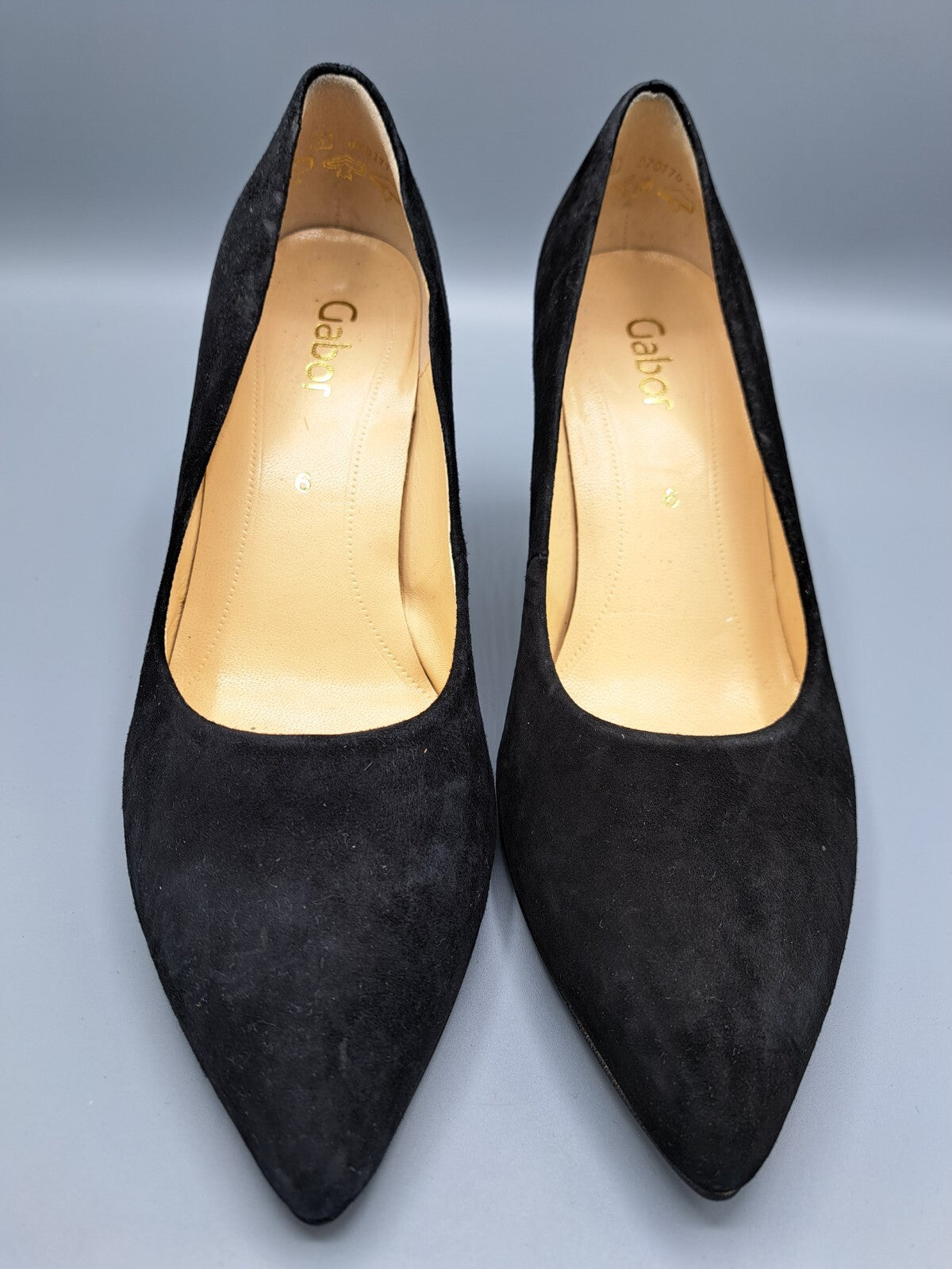 Gabor Damenschuhe Elegant Schwarz Gr. 39 Hohe Schuhe Pumps Komfort