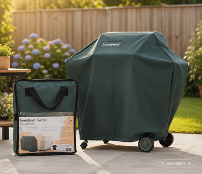 Lumaland Grillabdeckung 183x68x133cm Schutzhülle Abdeckhaube Grill Outdoor F3