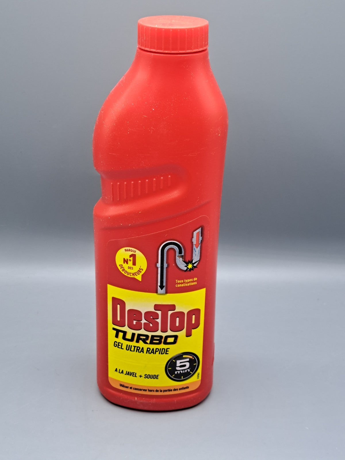 Destop Abflussreiniger Turbo Gel – Schnell & Kraftvoll