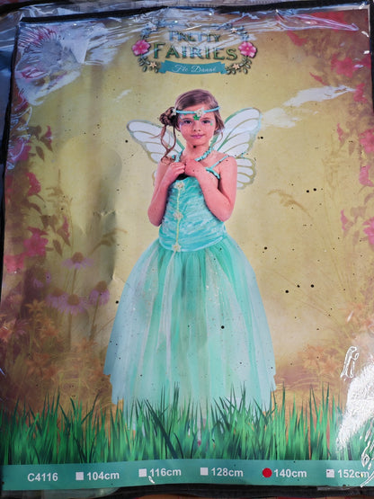Bezaubernde Waldelfe Lilly Kinderkostüm, Größe 140