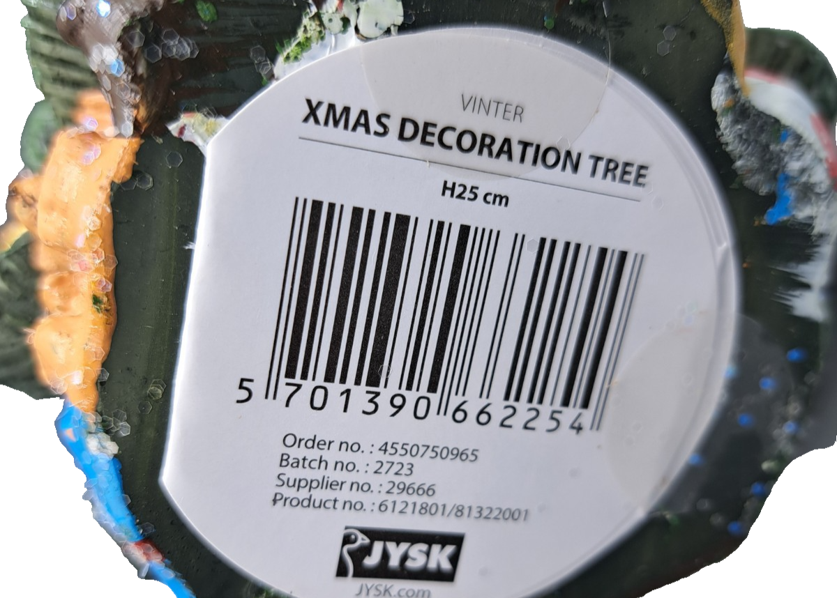JYSK Weihnachtsbaum Deko 25 cm Mini Tannenbaum Weihnachtsdekoration