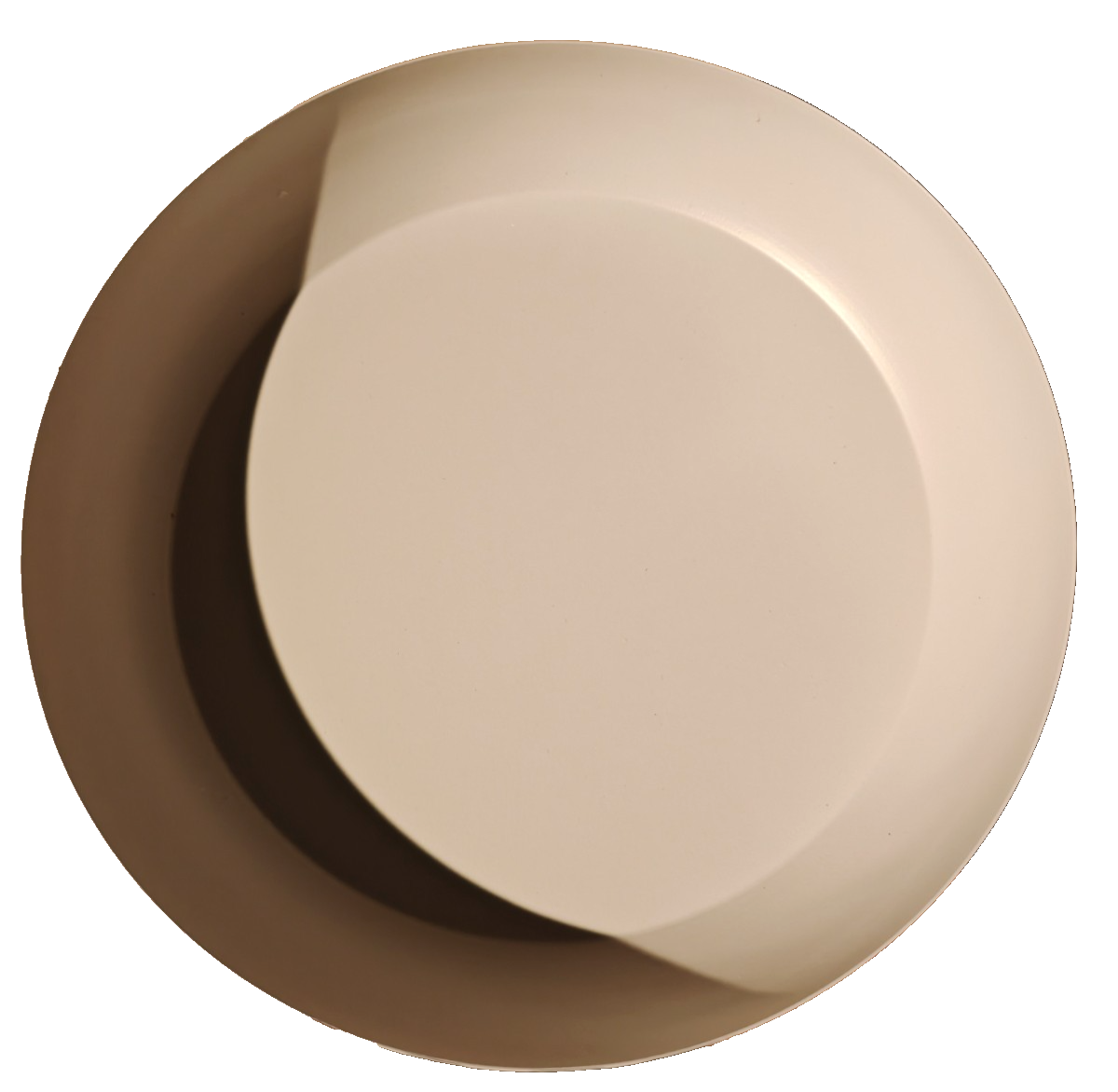 Blomus 4er Set Blumentopf Untersetzer Sand Beige Pflanzentopf Unterteller HA25