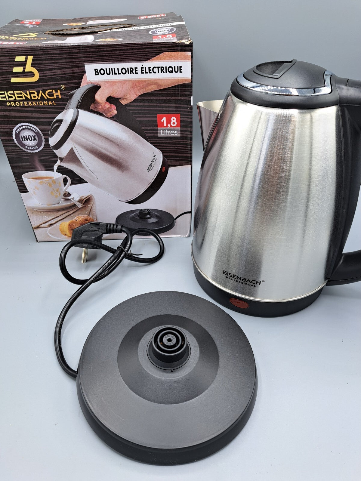 Eisenbach Professional, Wasserkocher, 1500W, 1,8 Liter