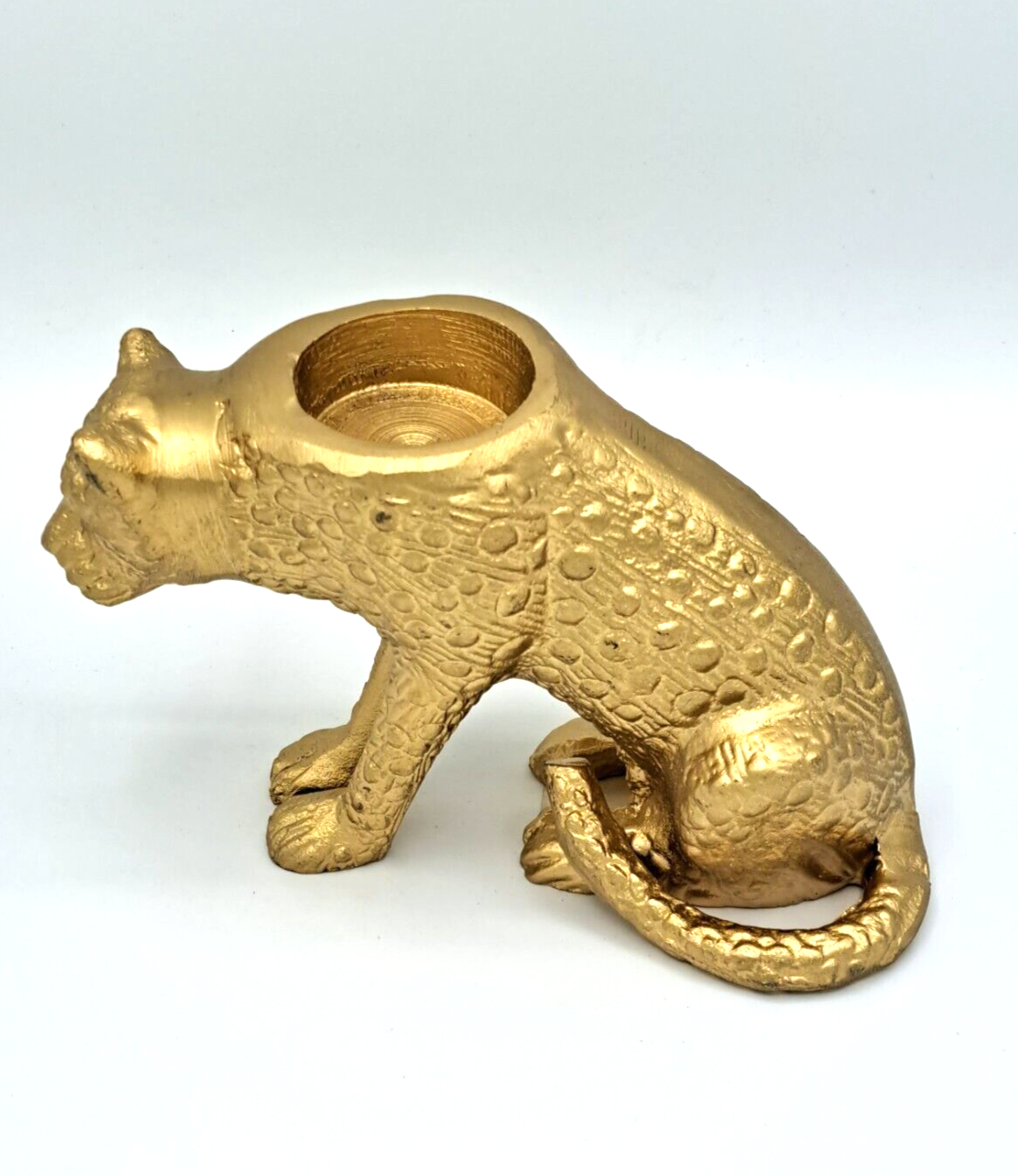 J. Kersten BV Kerzenständer Aluminium Gold Modern Deko Tischkerzenhalter