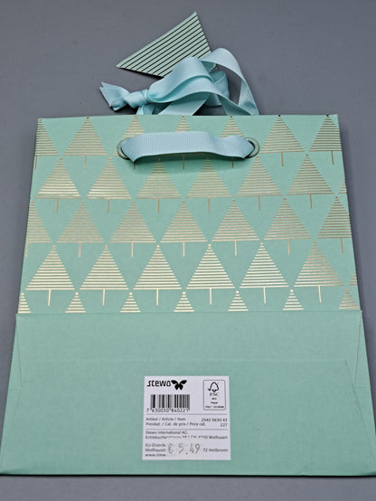 6x Stewo Geschenkverpackung, Tüten, Design 21x18 cm, Modern