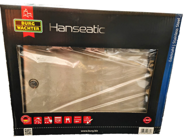 Burg Wächter Hanseatic Edelstahl Briefkasten | Postkasten Wandbriefkasten