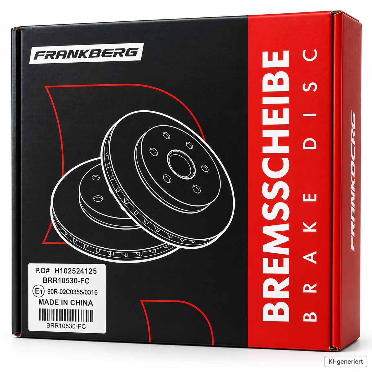 FRANKBERG Bremsscheiben hinten 234mm Hyundai i10 Kia Picanto BRR10530-FC B2