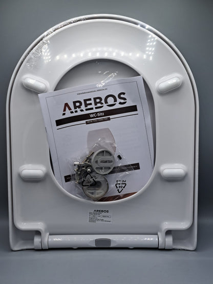 Arebos WC-Sitz AR-HE-TD0, D-Form