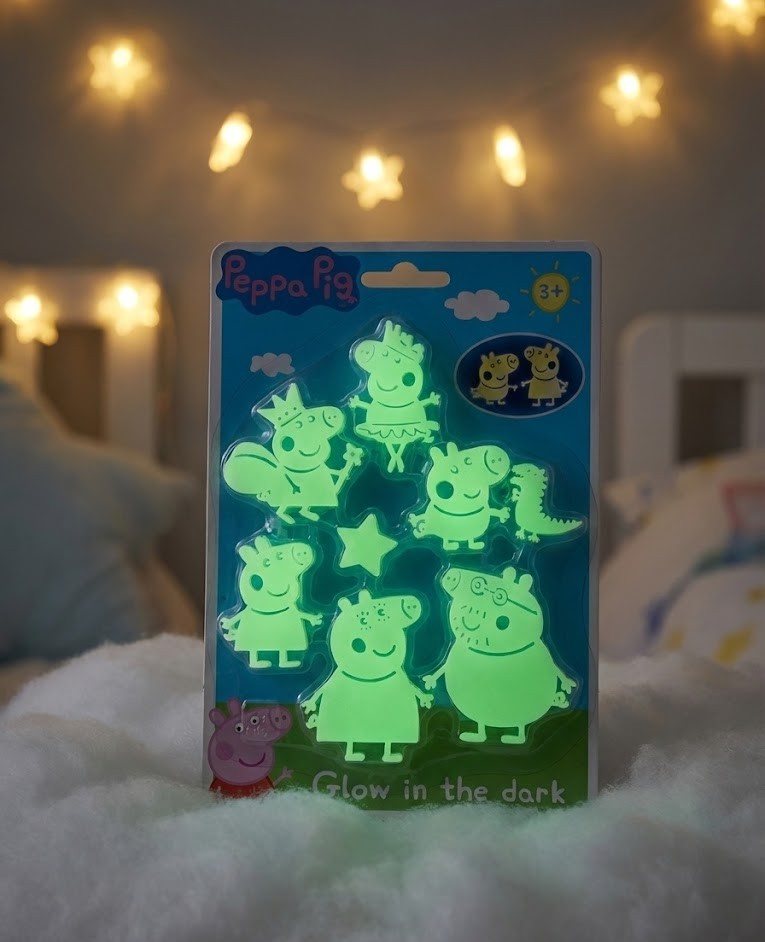 Peppa Pig Glow in the Dark | Leuchtet im Dunkeln | Kinderartikel & Geschenk