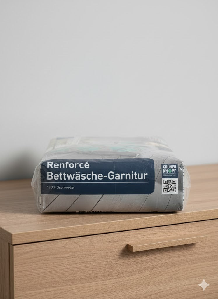 Home Ideas Living Renforce Bettwäsche-Garnitur 200x200 + 80x80