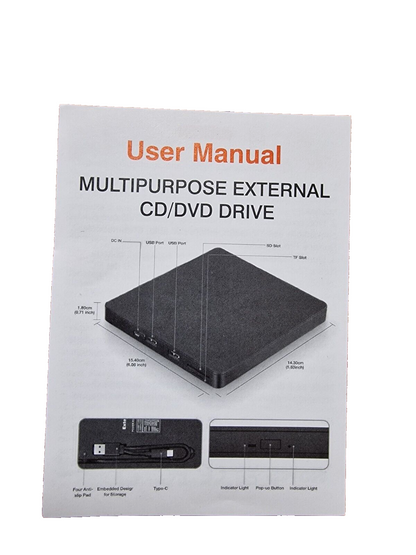 Multipurpose External CD/DVD Laufwerk
