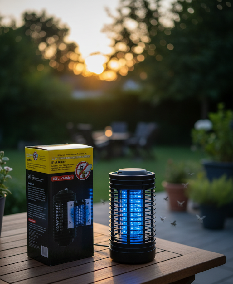 Insektenvernichter UV XXL zum Hängen – Mückenlampe 22x10x10 cm