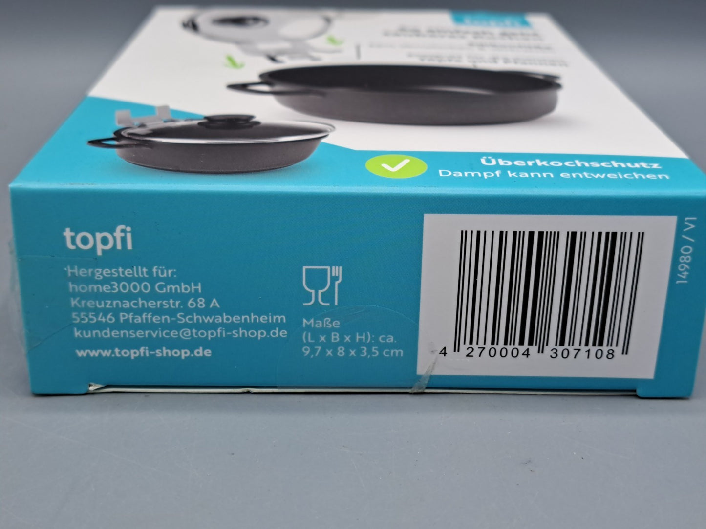 TOPFI-Topfdeckelhalter "Höhle der Löwen" NEU+OVP für Töpfe und Pfannen