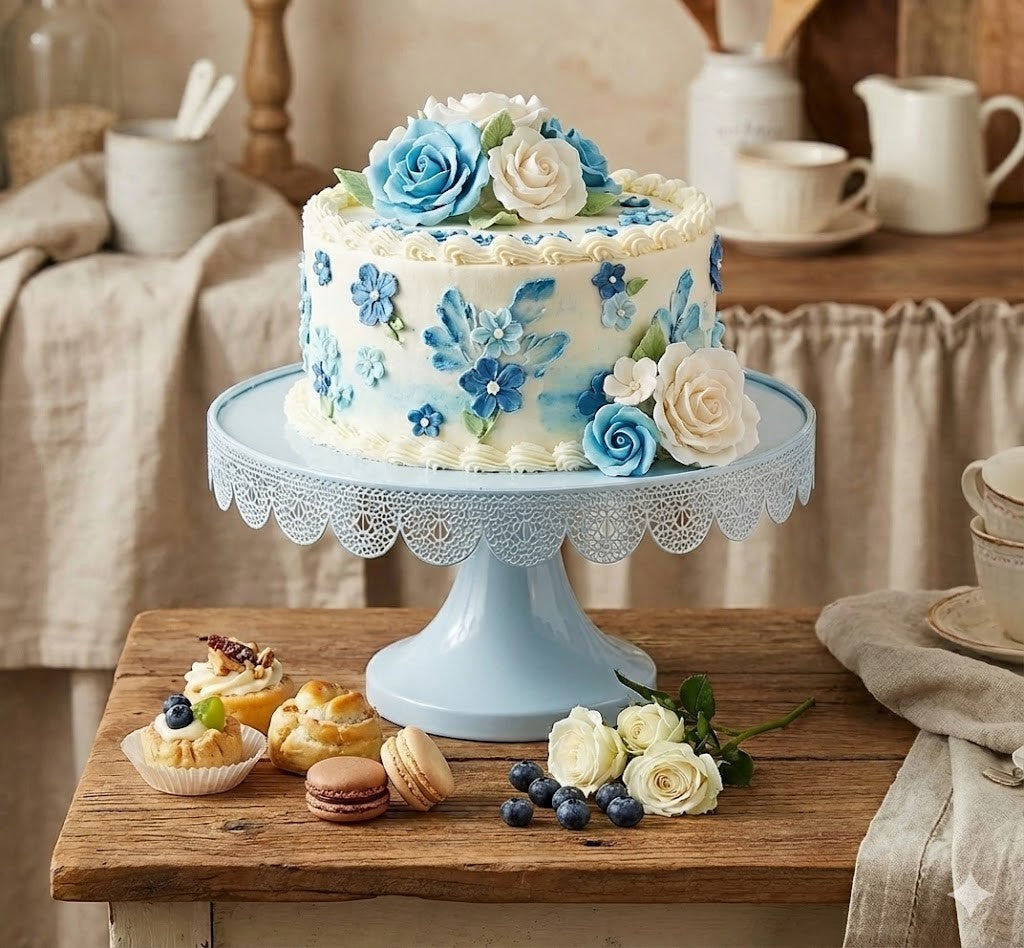 HSE24 Nana’s Backwelt Tortenplatte 30 cm – Kuchenplatte Servierplatte