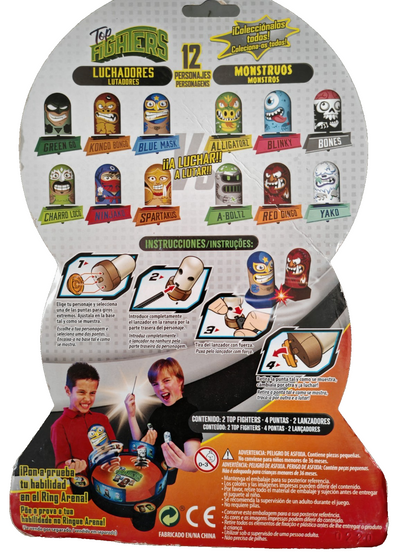 Top Trumps Fighters Alligator Blinky Battle Spiel Winning Moves ab 5 Jahren D6
