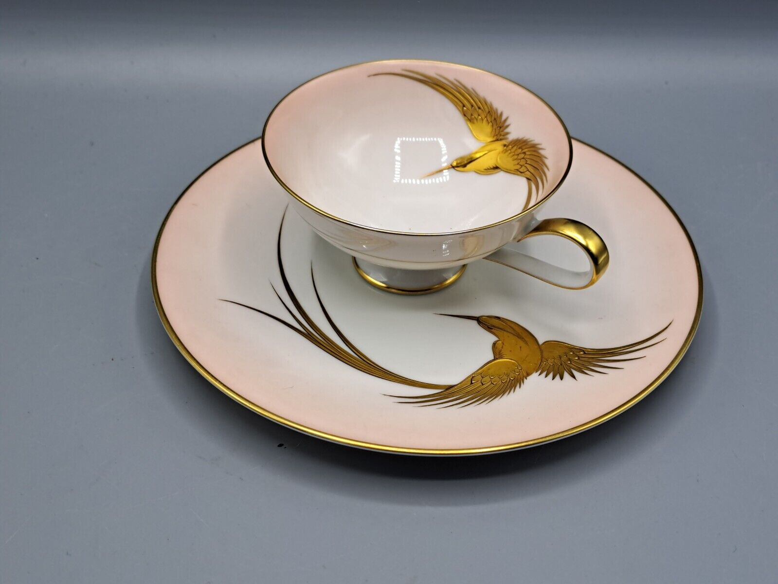 H&C Porzellan, 1 Tasse und Teller