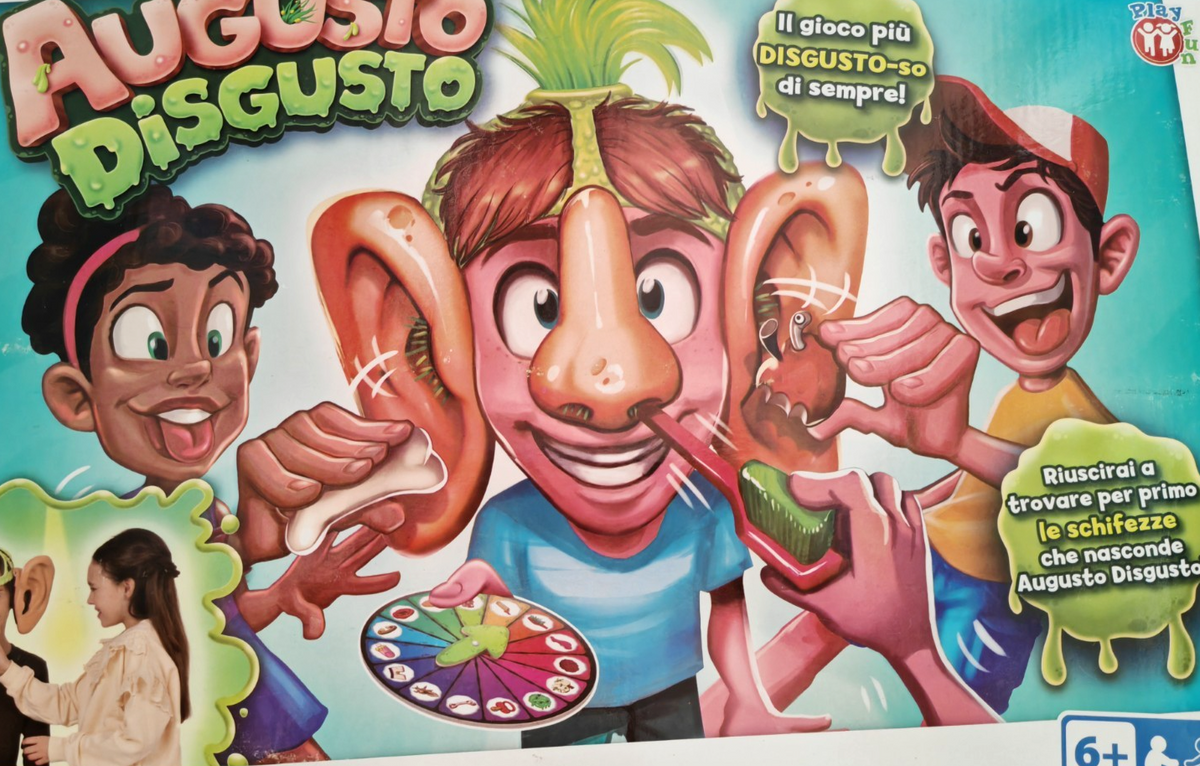 IMC Toys Augusto Disgusto Gesellschaftsspiel 2-5 Spieler ab 6 Jahre 85992 D4