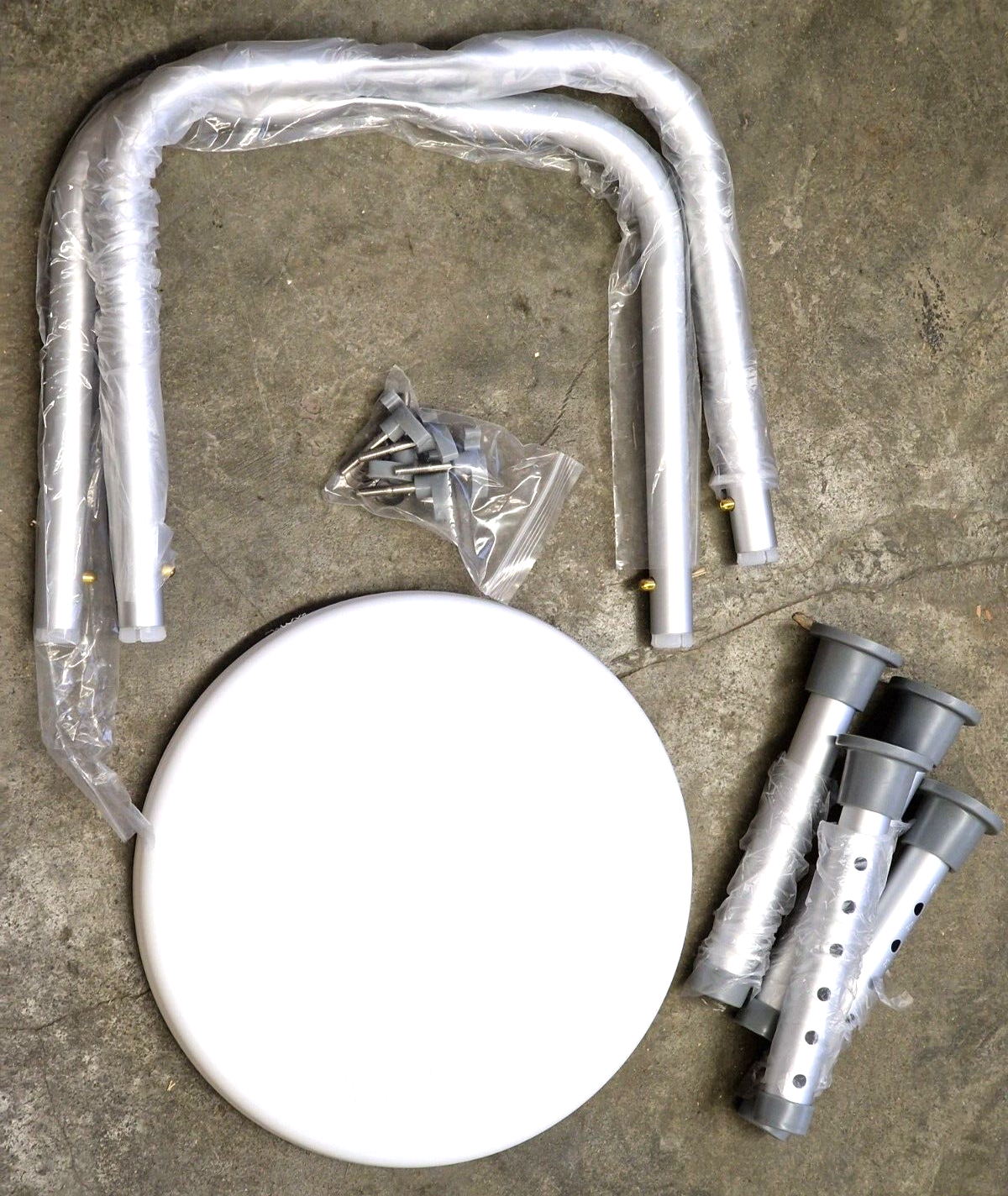Orbisana Duschhocker, höhenverstellbar - 6-Fach höhenverstellbar bis 50 cm