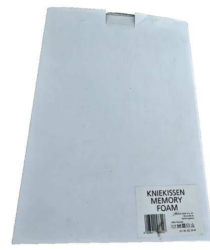 Kniekissen Memory Foam Seitenschläfer Beinkissen Ergonomisch Weiß HA30