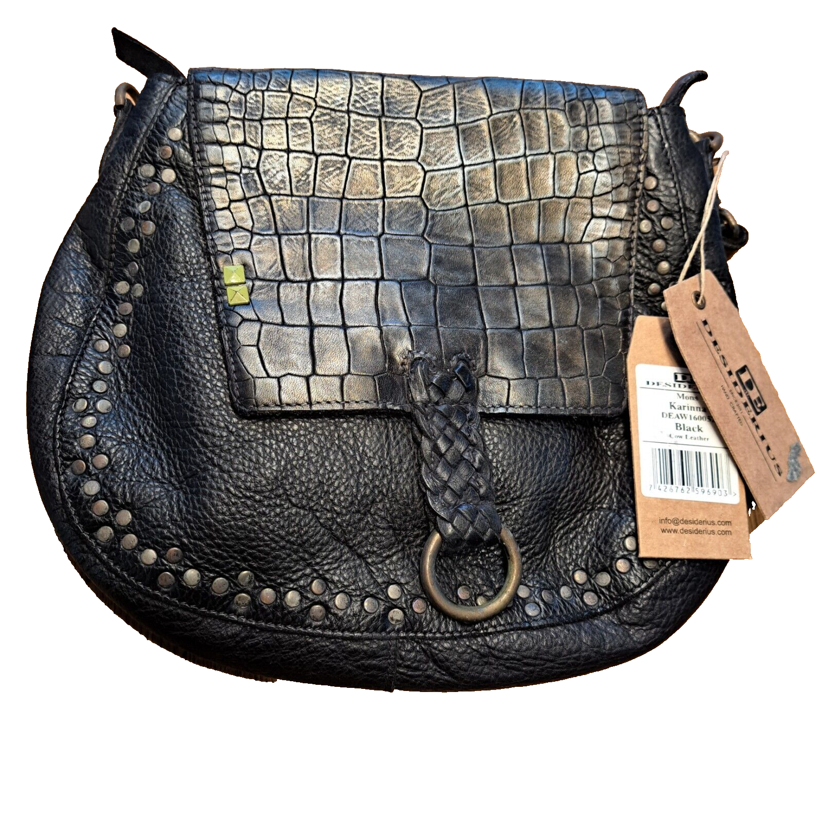 Desiderius Mons Karinna Schwarz, Handtasche, Damentasche, UVP: 95,97€