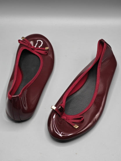 Castro Ballerinas Damen Schuhe Bordeaux Flache Slipper Größe 37