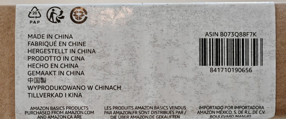 Amazon Basics Duschvorhangstange Teleskopstange Chrom 91-137 cm Klemmstange HA3