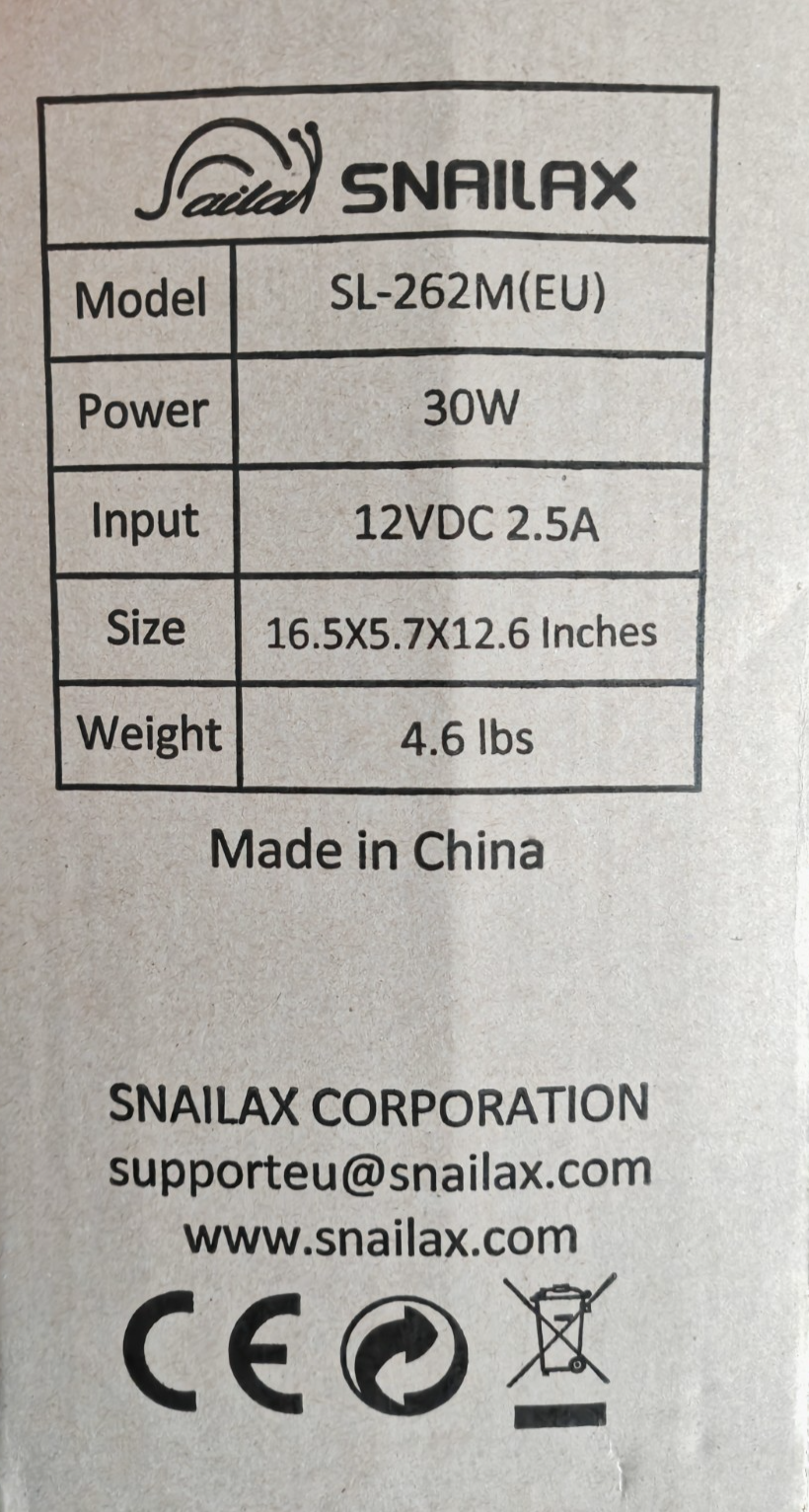 Snailax SL-262M Massagesitzauflage Rückenmassage Wärme Massagegerät Auto Büro F5
