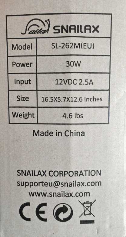 Snailax SL-262M Massagesitzauflage Rückenmassage Wärme Massagegerät Auto Büro F5