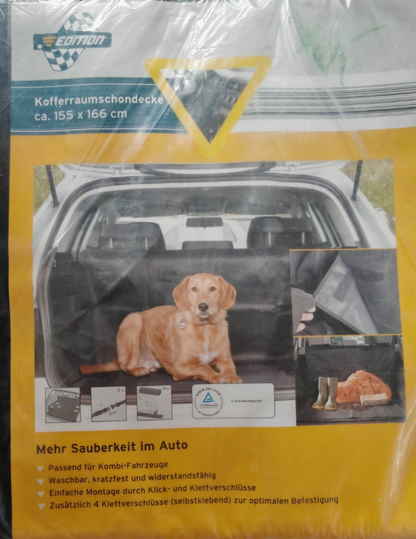 Edition Kofferraumschondecke 155x166cm Kofferraumschutz Auto Schutzdecke Hund E5