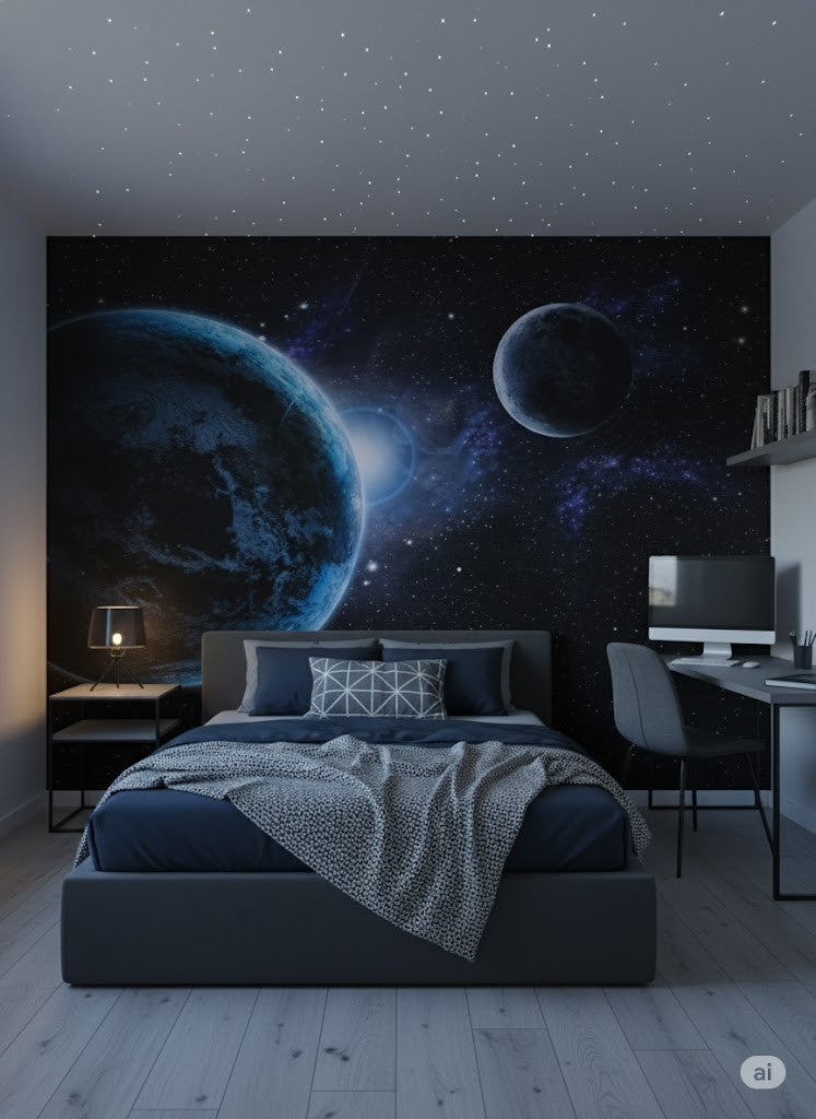 EnnKii Fototapete 200x140 cm Vlies Premium Plus