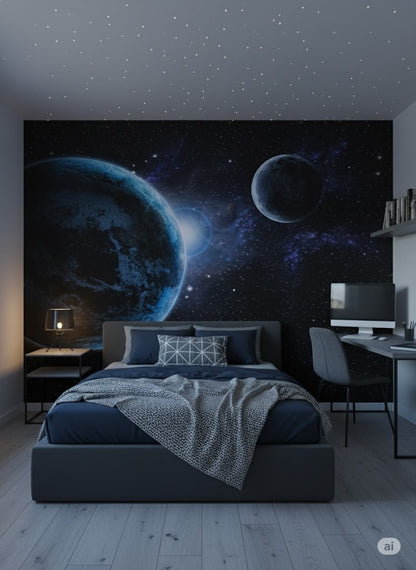 EnnKii Fototapete 200x140 cm Vlies Premium Plus